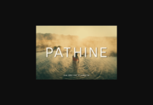 Pathine Font Poster 1
