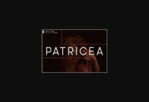 Patricea Font Poster 1