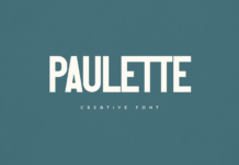 Paulette Font Poster 1