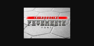 Pavements Font Poster 1