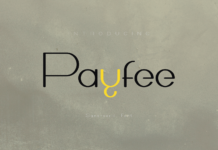 Payfee Font Poster 1