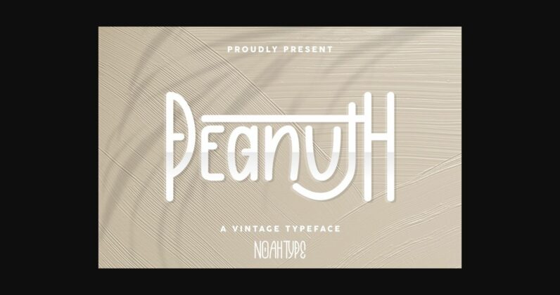 Peanuth Font Poster 3