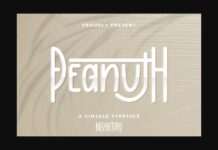 Peanuth Font Poster 1