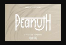 Peanuth Font Poster 1