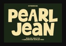 Pearl Jean Font Poster 1