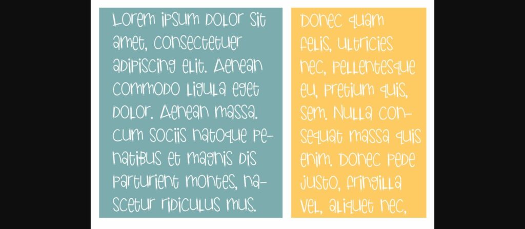 Pencil Point Font Poster 6
