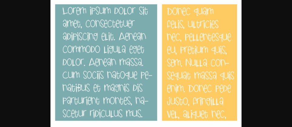 Pencil Point Font Poster 6