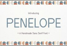 Penelope Font Poster 1