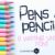 Pens and Pencils Font