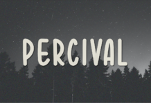 Percival Font Poster 1