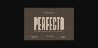 Perfecto Font Poster 1