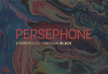 Persephone Font Poster 1