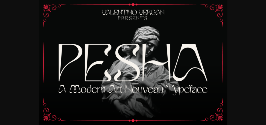 Pesha Font Poster 3