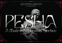 Pesha Font Poster 1