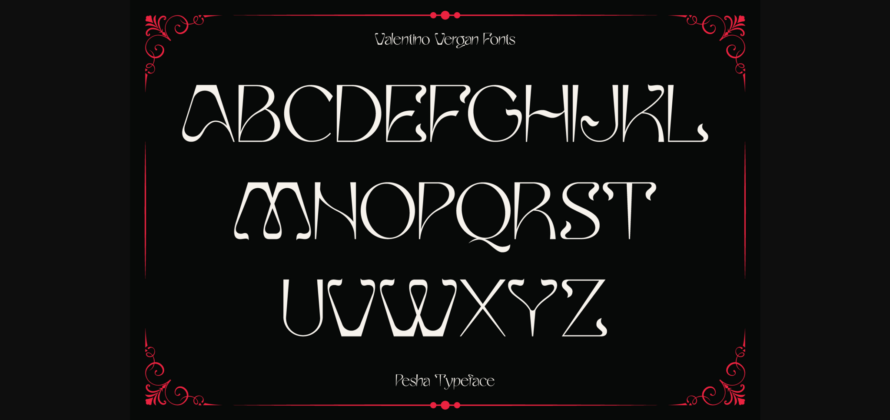 Pesha Font Poster 11