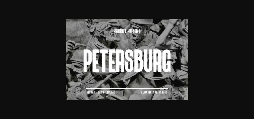 Petersburg Font Poster 3