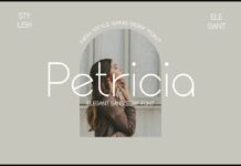 Petricia Font Poster 1