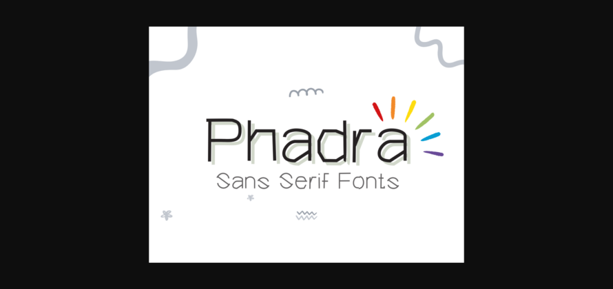 Phadra Font Poster 3