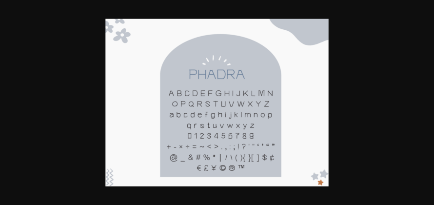 Phadra Font Poster 6