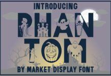 Phantom Font Poster 1