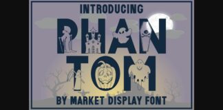 Phantom Font Poster 1