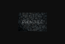 Phenchile Font Poster 1