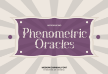 Phenometric Oracles Font Poster 1