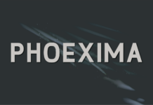 Phoexima Font Phoexima Font Poster 1
