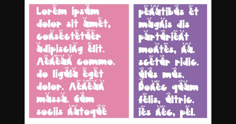 Pinch Peep Font Poster 6
