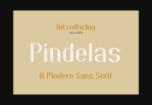 Pindelas Font Poster 1