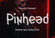 Pinhead Font Poster 1