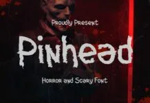 Pinhead Font Poster 1