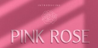 Pink Rose Fonts