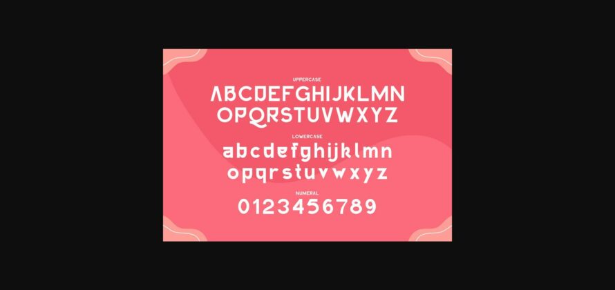 Pinkglint Font Poster 2