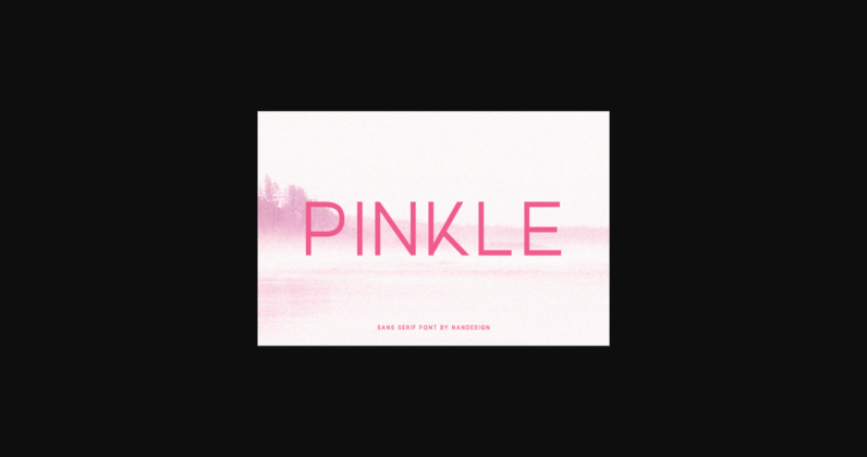 Pinkle Font Poster 3