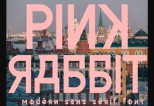 Pinkrabbit Font Poster 1