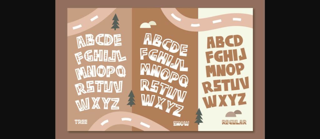 Pinnacle Font Poster 5