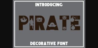 Pirate Font Poster 1