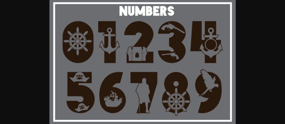 Pirate Font Poster 5