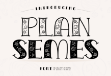 Plan Smes Font Poster 1