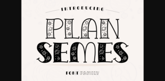 Plan Smes Font Poster 1