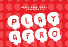 Play Afro Font Poster 1