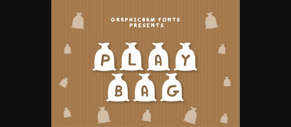 Play Bag Font Poster 3