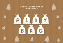 Play Bag Font Poster 1