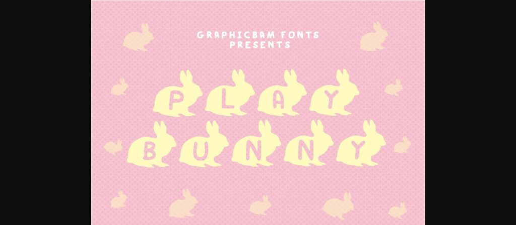 Play Book Font Poster 3