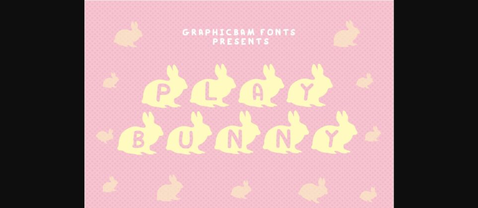Play Book Font Poster 3