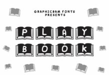 Play Book Font Poster 1