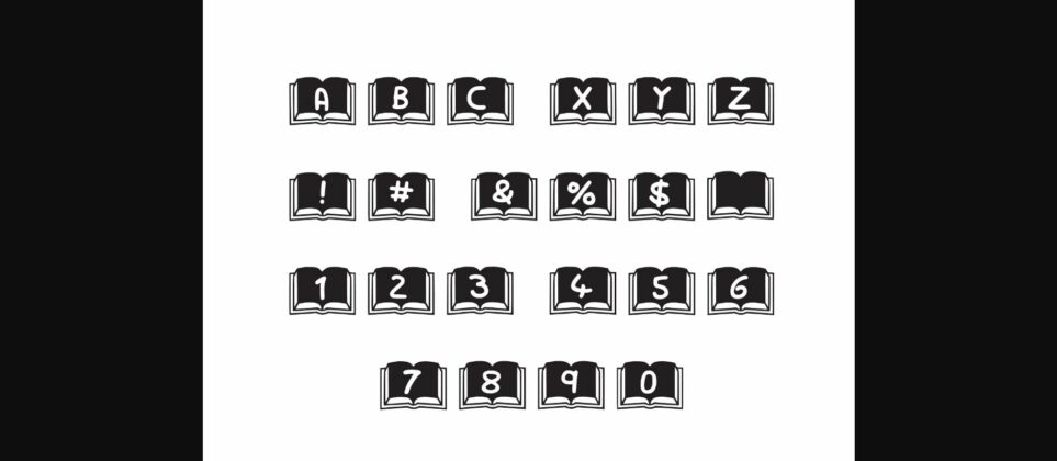 Play Book Font Poster 4