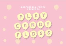 Play Candy Floss Font Poster 1