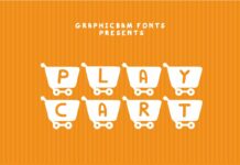 Play Cart Font Poster 1